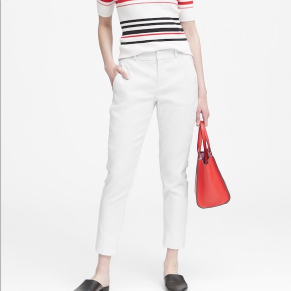 Banana Republic Pants - Banana Republic Avery Linen Cropped Pants